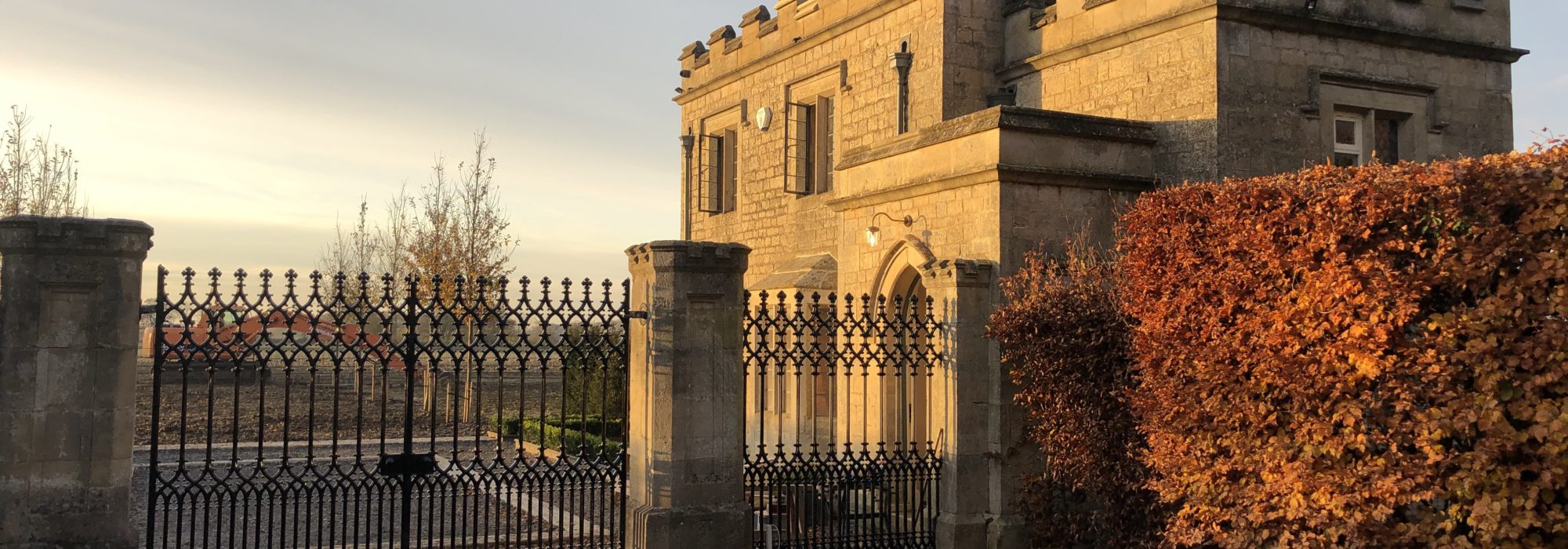 Photograph of Shuttlecock Gates.