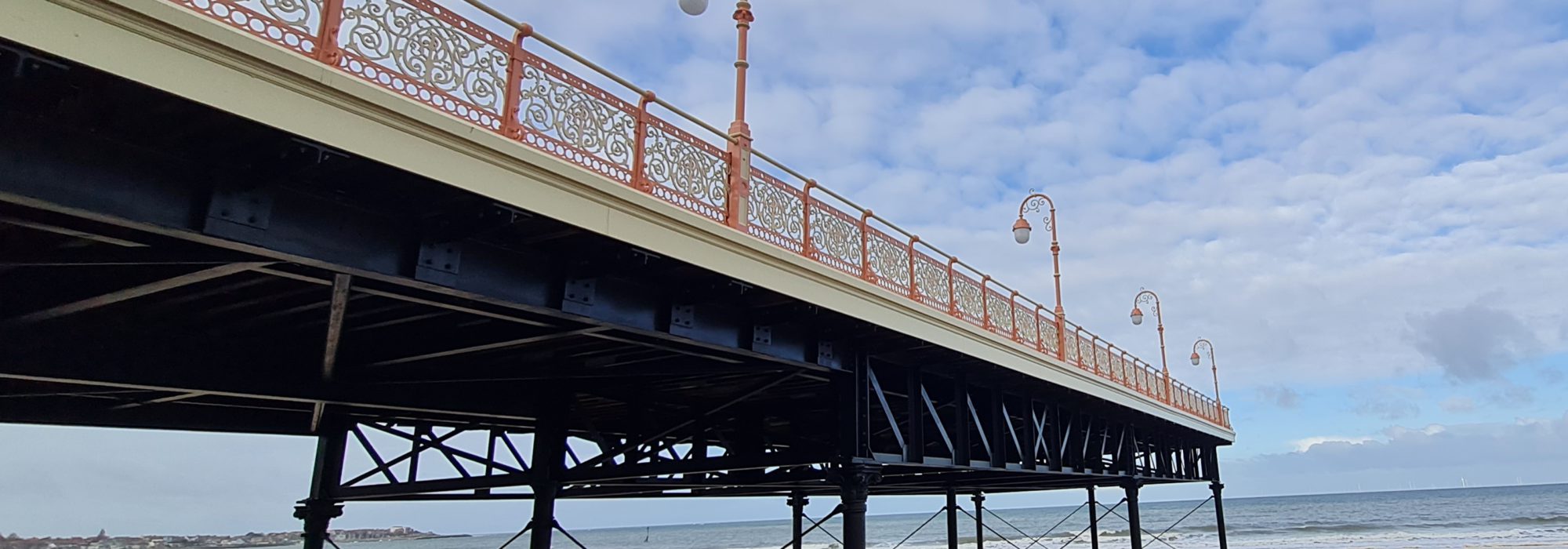 Photograph of Victoria Pier at Colwyn Bay, North Wales.