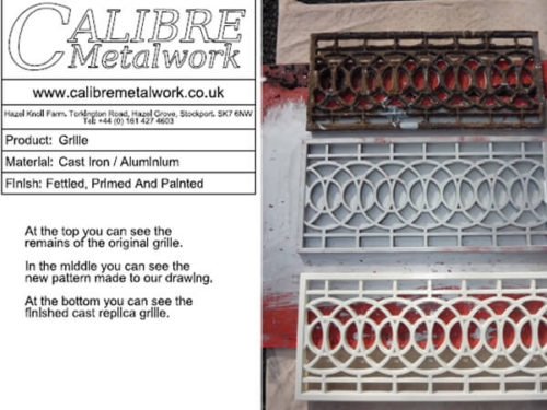 Grille by Calibre Metalwork.